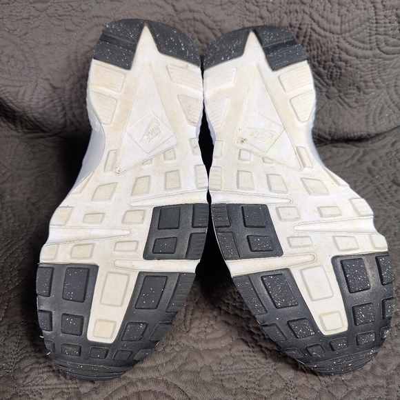 Nike Air Huarache Run Low Light Stone Marina Sneakers Big Kids Shoes Size 6.5Y - Picture 8 of 9